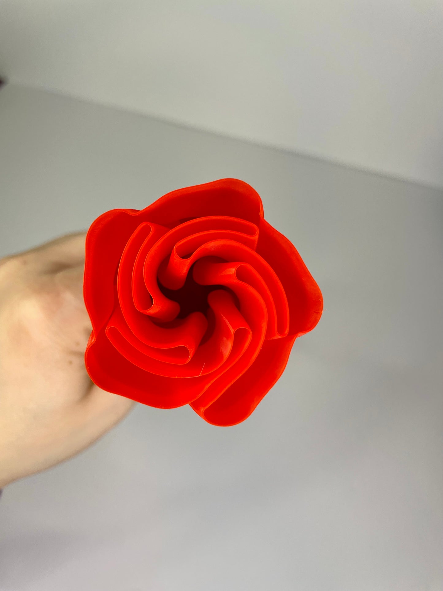 3D Printed Rose