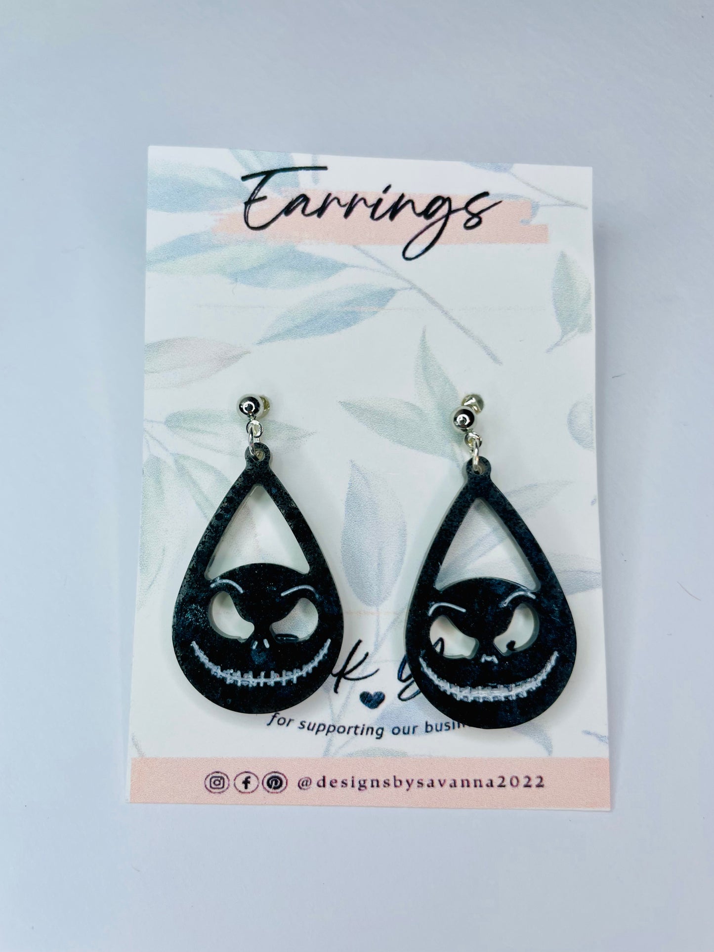 Jack Skellington Earrings