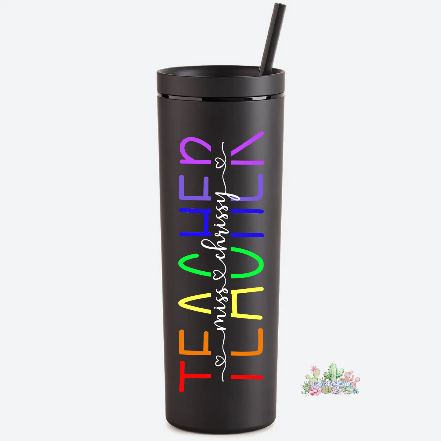 Personalized Teacher Tumbler