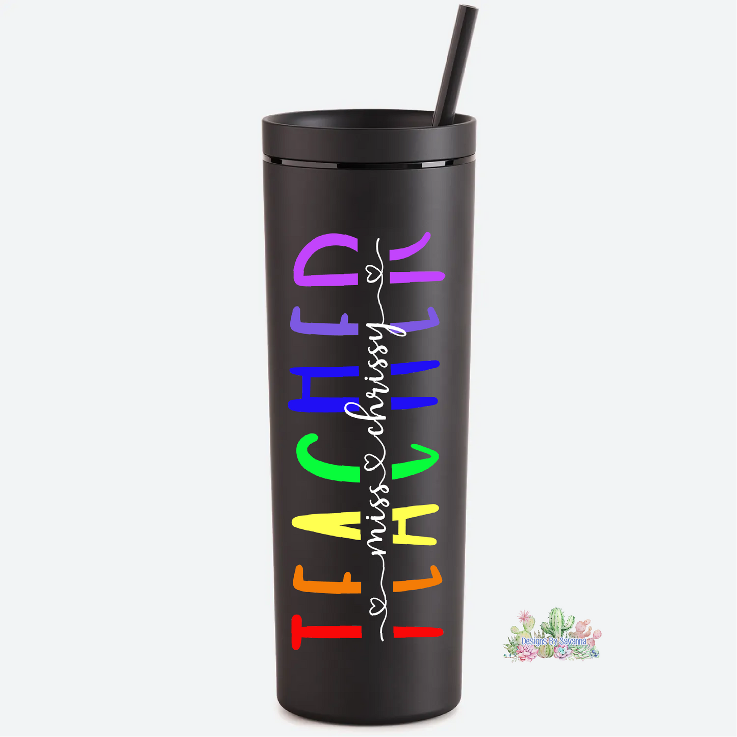 Personalized Teacher Tumbler