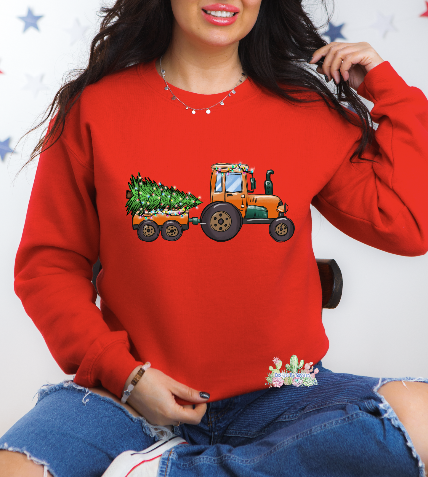 Christmas Tractor