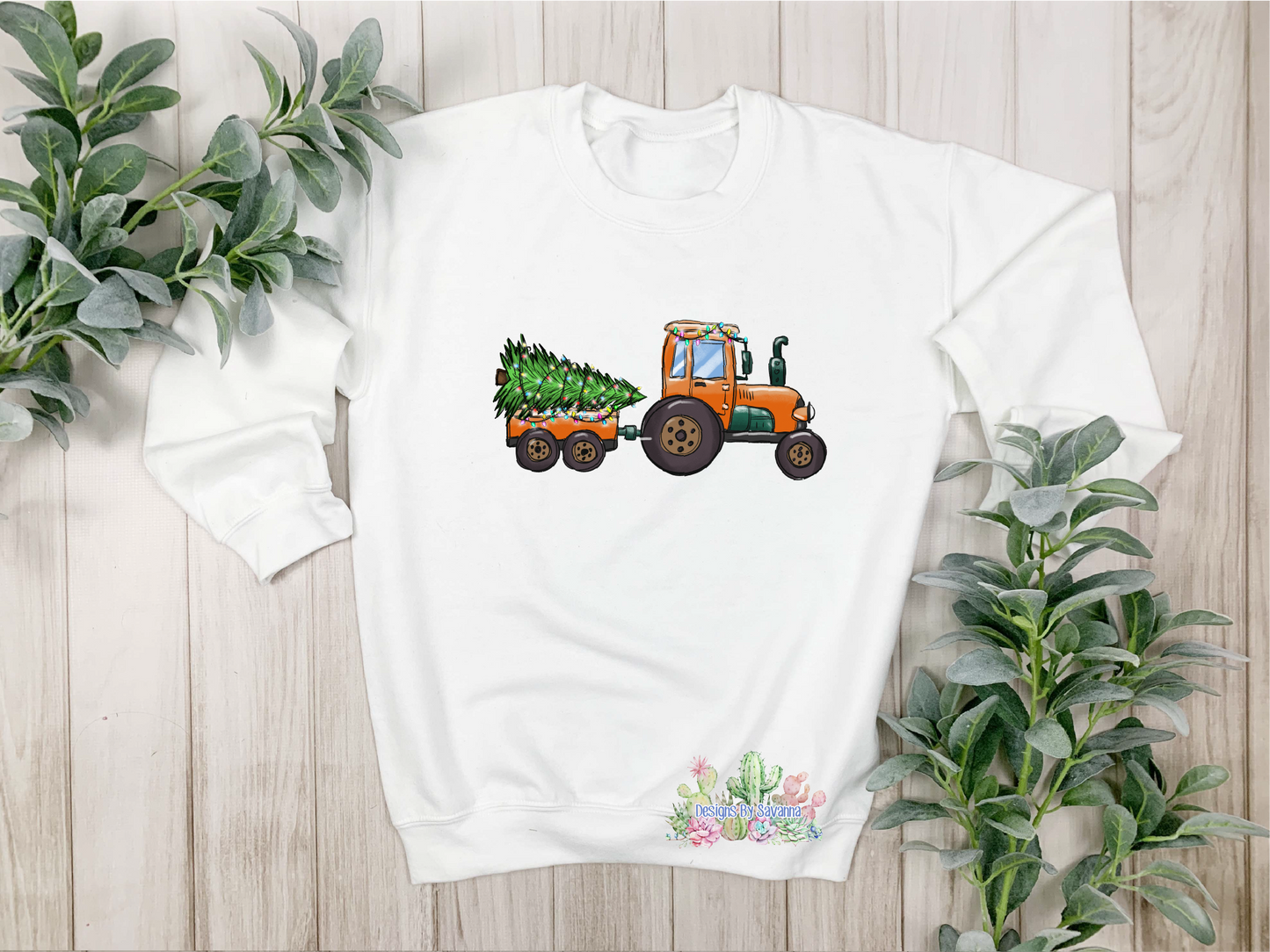 Christmas Tractor